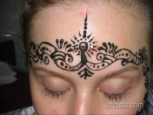 Рисунок тату хной для девушки 28.11.2020 №019 -henna tattoo for girl- tatufoto.com