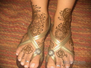 Рисунок тату хной для девушки 28.11.2020 №021 -henna tattoo for girl- tatufoto.com