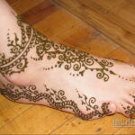 Рисунок тату хной для девушки 28.11.2020 №030 -henna tattoo for girl- tatufoto.com