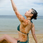 Рисунок тату хной для девушки 28.11.2020 №040 -henna tattoo for girl- tatufoto.com