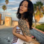 Рисунок тату хной для девушки 28.11.2020 №054 -henna tattoo for girl- tatufoto.com