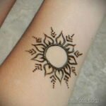 Рисунок тату хной для девушки 28.11.2020 №055 -henna tattoo for girl- tatufoto.com