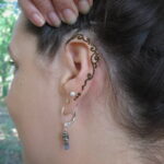 Рисунок тату хной для девушки 28.11.2020 №084 -henna tattoo for girl- tatufoto.com
