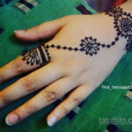 Рисунок тату хной для начинающих 28.11.2020 №002 -Henna tattoo drawing- tatufoto.com