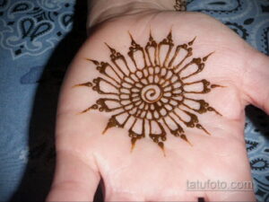 Рисунок тату хной для начинающих 28.11.2020 №026 -Henna tattoo drawing- tatufoto.com