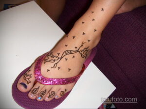 Рисунок тату хной для начинающих 28.11.2020 №039 -Henna tattoo drawing- tatufoto.com