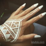 Рисунок тату хной для начинающих 28.11.2020 №048 -Henna tattoo drawing- tatufoto.com