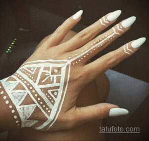 Рисунок тату хной для начинающих 28.11.2020 №048 -Henna tattoo drawing- tatufoto.com