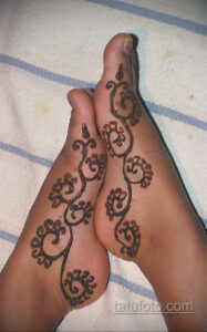 Рисунок тату хной для начинающих 28.11.2020 №052 -Henna tattoo drawing- tatufoto.com