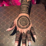 Рисунок тату хной для начинающих 28.11.2020 №054 -Henna tattoo drawing- tatufoto.com