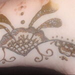Рисунок тату хной для начинающих 28.11.2020 №056 -Henna tattoo drawing- tatufoto.com