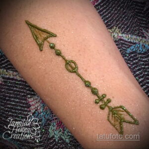Рисунок тату хной для начинающих 28.11.2020 №059 -Henna tattoo drawing- tatufoto.com