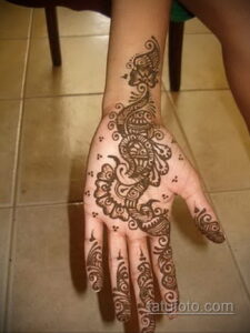 Рисунок тату хной для начинающих 28.11.2020 №070 -Henna tattoo drawing- tatufoto.com