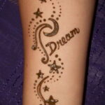 Рисунок тату хной для начинающих 28.11.2020 №073 -Henna tattoo drawing- tatufoto.com