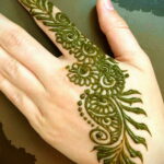 Рисунок тату хной для начинающих 28.11.2020 №076 -Henna tattoo drawing- tatufoto.com