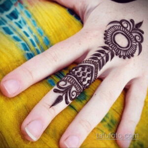 Рисунок тату хной для начинающих 28.11.2020 №112 -Henna tattoo drawing- tatufoto.com