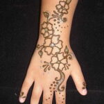 Рисунок тату хной для начинающих 28.11.2020 №118 -Henna tattoo drawing- tatufoto.com