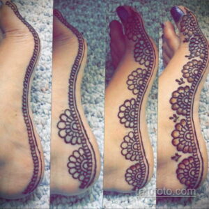 Рисунок тату хной для начинающих 28.11.2020 №120 -Henna tattoo drawing- tatufoto.com