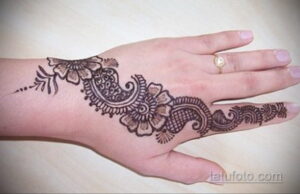 Рисунок тату хной для начинающих 28.11.2020 №144 -Henna tattoo drawing- tatufoto.com