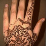 Рисунок тату хной для начинающих 28.11.2020 №145 -Henna tattoo drawing- tatufoto.com