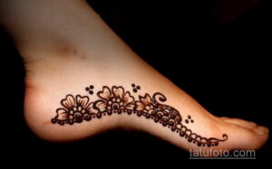Рисунок тату хной для начинающих 28.11.2020 №146 -Henna tattoo drawing- tatufoto.com