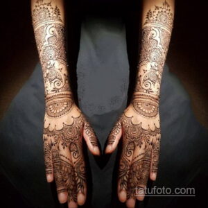 Рисунок тату хной для начинающих 28.11.2020 №147 -Henna tattoo drawing- tatufoto.com