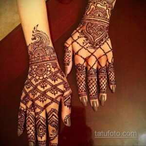 Рисунок тату хной для начинающих 28.11.2020 №158 -Henna tattoo drawing- tatufoto.com