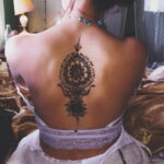 Рисунок тату хной для начинающих 28.11.2020 №170 -Henna tattoo drawing- tatufoto.com