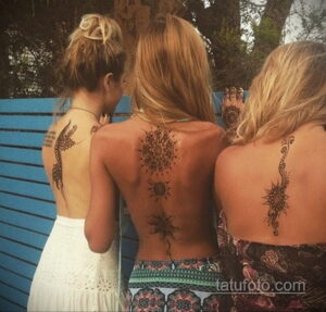 Рисунок тату хной для начинающих 28.11.2020 №171 -Henna tattoo drawing- tatufoto.com