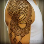 Рисунок тату хной для начинающих 28.11.2020 №173 -Henna tattoo drawing- tatufoto.com