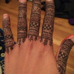 Рисунок тату хной для начинающих 28.11.2020 №176 -Henna tattoo drawing- tatufoto.com