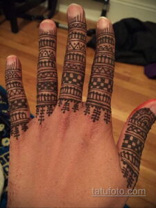 Рисунок тату хной для начинающих 28.11.2020 №176 -Henna tattoo drawing- tatufoto.com