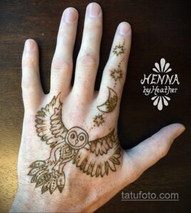 Рисунок тату хной для начинающих 28.11.2020 №198 -Henna tattoo drawing- tatufoto.com