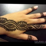 Рисунок тату хной для начинающих 28.11.2020 №204 -Henna tattoo drawing- tatufoto.com
