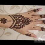 Рисунок тату хной для начинающих 28.11.2020 №206 -Henna tattoo drawing- tatufoto.com