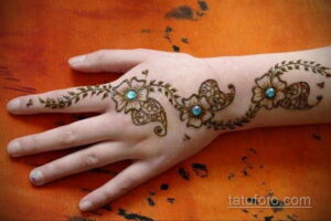 Рисунок тату хной для начинающих 28.11.2020 №215 -Henna tattoo drawing- tatufoto.com