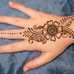 Рисунок тату хной для начинающих 28.11.2020 №225 -Henna tattoo drawing- tatufoto.com