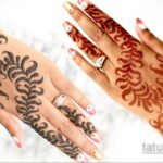 Рисунок тату хной для начинающих 28.11.2020 №227 -Henna tattoo drawing- tatufoto.com