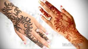 Рисунок тату хной для начинающих 28.11.2020 №227 -Henna tattoo drawing- tatufoto.com
