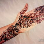 Рисунок тату хной для начинающих 28.11.2020 №246 -Henna tattoo drawing- tatufoto.com