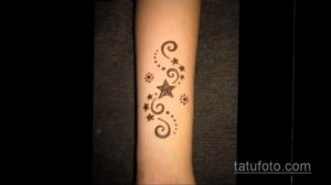 Рисунок тату хной для начинающих 28.11.2020 №250 -Henna tattoo drawing- tatufoto.com