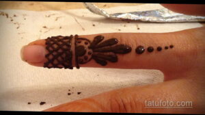 Рисунок тату хной для начинающих 28.11.2020 №254 -Henna tattoo drawing- tatufoto.com