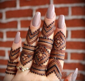 Рисунок тату хной для начинающих 28.11.2020 №275 -Henna tattoo drawing- tatufoto.com