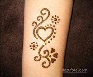 Рисунок тату хной для начинающих 28.11.2020 №278 -Henna tattoo drawing- tatufoto.com