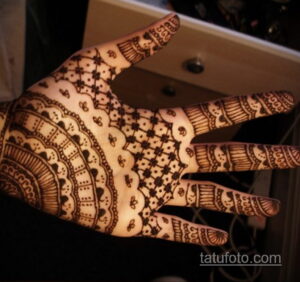 Рисунок тату хной для начинающих 28.11.2020 №283 -Henna tattoo drawing- tatufoto.com