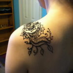 Рисунок тату хной для начинающих 28.11.2020 №290 -Henna tattoo drawing- tatufoto.com
