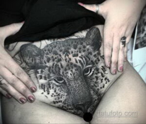 Фото женской интимной тату 16.11.2020 №086 -female intimate tattoo- tatufoto.com