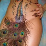Фото женской интимной тату 16.11.2020 №087 -female intimate tattoo- tatufoto.com