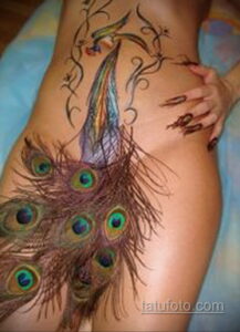 Фото женской интимной тату 16.11.2020 №087 -female intimate tattoo- tatufoto.com