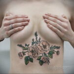Фото женской интимной тату 16.11.2020 №090 -female intimate tattoo- tatufoto.com